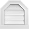 Ekena Millwork Octagonal Top Surface Mount PVC Gable Vent w/ 2"W x 2"P Brickmould Sill Frame, 14"W x 14"H GVPOT14X1403SF - alternate 1